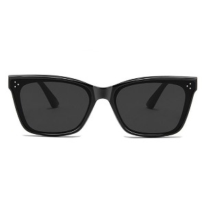 아일리 남녀공용 오버핏 클래식 스퀘어 편광 렌즈 패션 선글라스 [TR2111] (블랙)